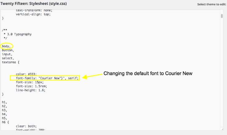 How To Change Fonts In WordPress CSS Hero